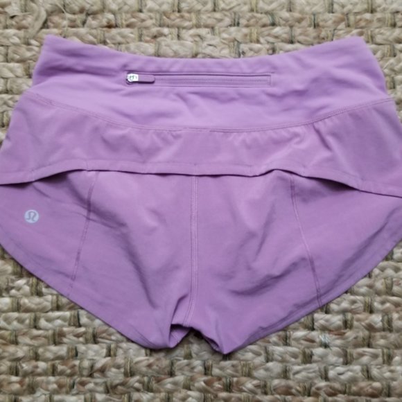 LULULEMON Jubilee Speed Shorts Sz 0 - Picture 2 of 3
